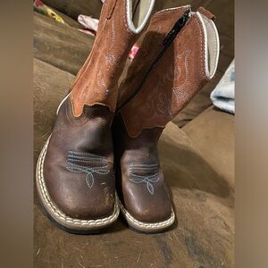 Toddler size 8D old west boots